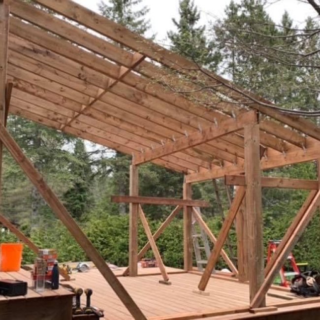 Terrasse en bois